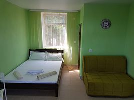 Четырехместный номер с видом на море №7, Пансионат Жемчужный, Керчь