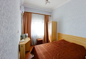 1-мест. (разм. в 2-мест.) станд. (вид на море), Пансионат Арбика, Гудаута