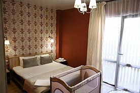 Двухместный номер Стандарт с французским балконом, Отель 777, Кабардинка
