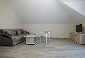 1-мест. (разм. в 2-мест.) 2-комн. люкс "Comfort" (вид на бассейн), Отель Villaggio, Анапа