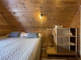 Двухместный номер Economy Мансарда двуспальная кровать, Гостевой дом Солнечная долина, Домбай