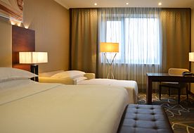 2-мест.(разм. в 3-мест.) супериор семейный, Отель Sheraton Skypoint  Luxe Hotel, Клинский район