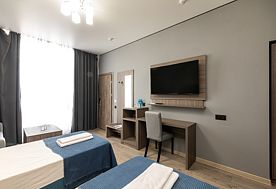 1-мест. (разм. в 2-мест.) станд. (вид на море), корп. 1, Отель Family Club, Карабудахкентский район