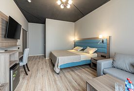 1-мест. (разм. в 2-мест.) станд. (вид на море), корп. 2, Отель Family Club, Карабудахкентский район