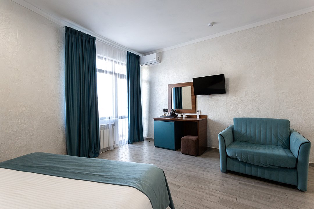 Стандартный 2-местный 1-комнатный (с балконом)