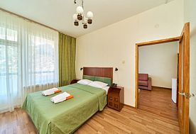 1-мест. (разм. в 2-мест.) 2-комн. эконом, Гостиничный комплекс Новый свет, Новый Свет