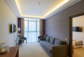 1-мест. (разм. в 2-мест.) 2-комн. полулюкс без балк., Гостиничный комплекс Новый свет, Новый Свет