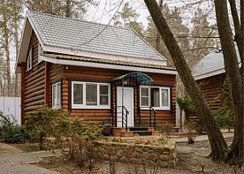 Сруб двухэтажный (шестиместный), Парк-отель Тайга, поселок Маклок