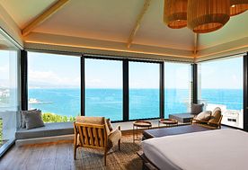 1-мест. (разм. в 2-мест.) панорамный люкс, СПА-отель More SPA & Resort , Алушта