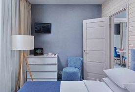 4-мест. 2-комн. люкс с камином, СПА-отель COUNTRY RESORT, Вербилки