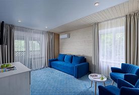 1-мест. (разм. в 4-мест.) 3-комн. апартаменты, корп. 5, СПА-отель COUNTRY RESORT, Вербилки