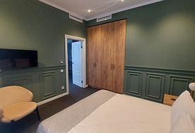 1-мест. (разм. в 2-мест.) люкс (вид на город), Отель Королева Луиза, Зеленоградск