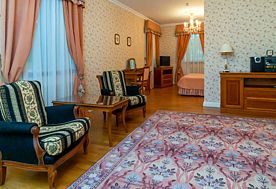1-мест. (разм. в 2-мест.) люкс, корп. 5, Санаторий Введенское Мэрии Москвы, Звенигород