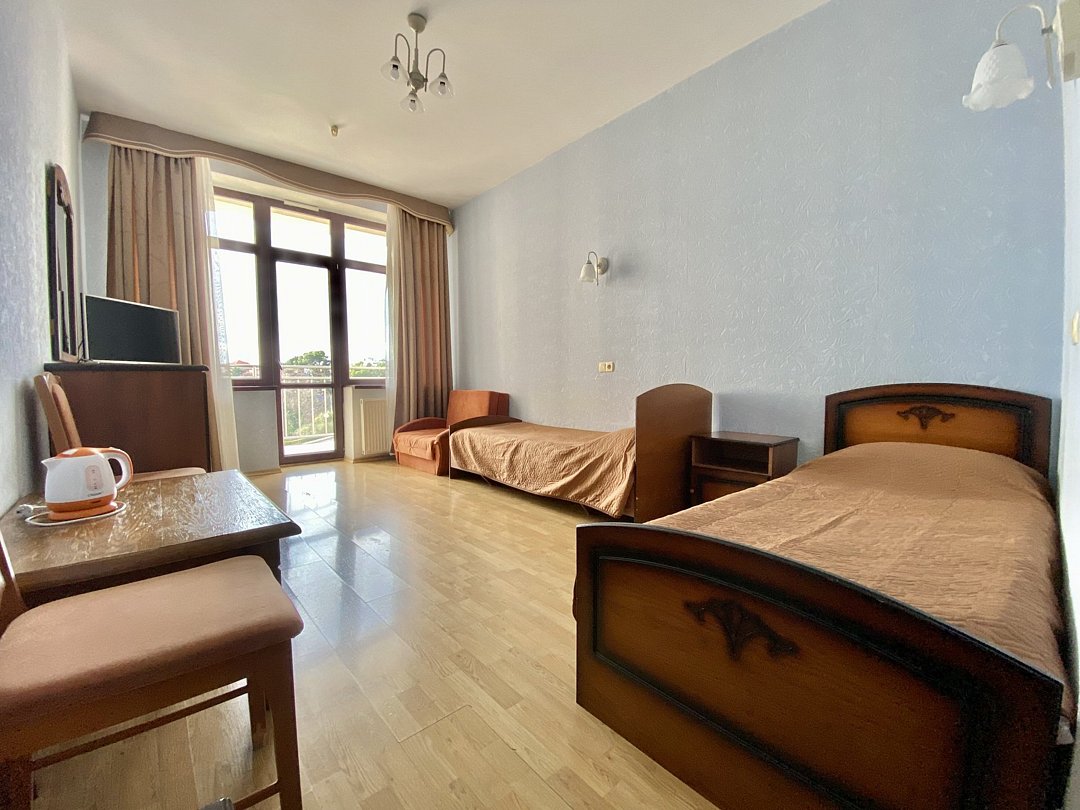 Стандартный Море 2-местный 1-комнатный (с балконом, корпус 5)