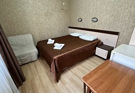 2-мест.(разм. в 3-мест.) комфорт, Отель Фонтан, Адлер