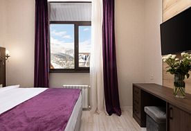 1-мест. (разм. в 2-мест.) станд. (вид на горы), Отель Orion Ski Hotel, Красная поляна