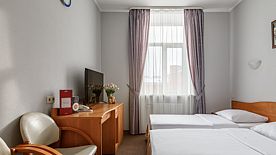 Стандарт Двухместный (Отдельные кровати), Отель Максима Заря, Москва