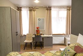 1-мест. (разм. в 2-мест.) русский комфорт, Эко-отель RP Bergamo, Красная поляна