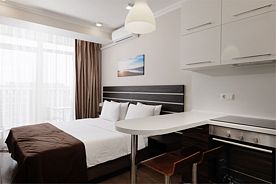 Апартаменты Стандарт с видом на море, Апарт-отель Престиж Apart-Hotel & SPA, Сочи