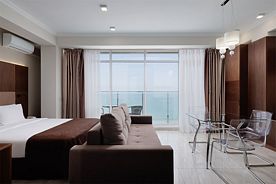 Апартаменты Делюкс с прямым видом на море, Апарт-отель Престиж Apart-Hotel & SPA, Сочи