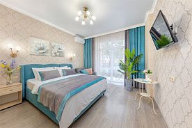 Апартаменты с балконом (2 комнаты, 55 кв.м), Апартаменты «Sea Breeze & SPA», Геленджик