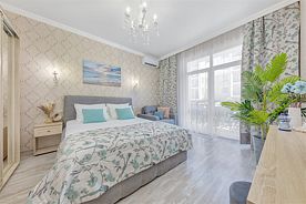Апартаменты с видом на горы (2 комнаты, 56 кв.м), Апартаменты «Sea Breeze & SPA», Геленджик