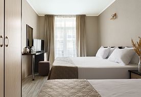 3-мест. станд., корп. "Олимп", Отель Morea Family Resort & Spa, Анапа