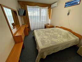 СТАНДАРТ с 1 двуспальной кроватью, Гостиница Россия, Самара