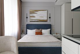 1-мест. (разм. в 2-мест.) стандарт с кухней корп.  "Liciano Vita Club", СПА-отель Luciano Hotel&SPA Sochi, Сочи