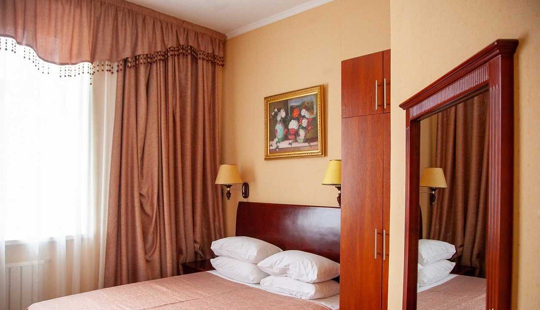 Стандартный 2-местный 1-комнатный (без балкона)