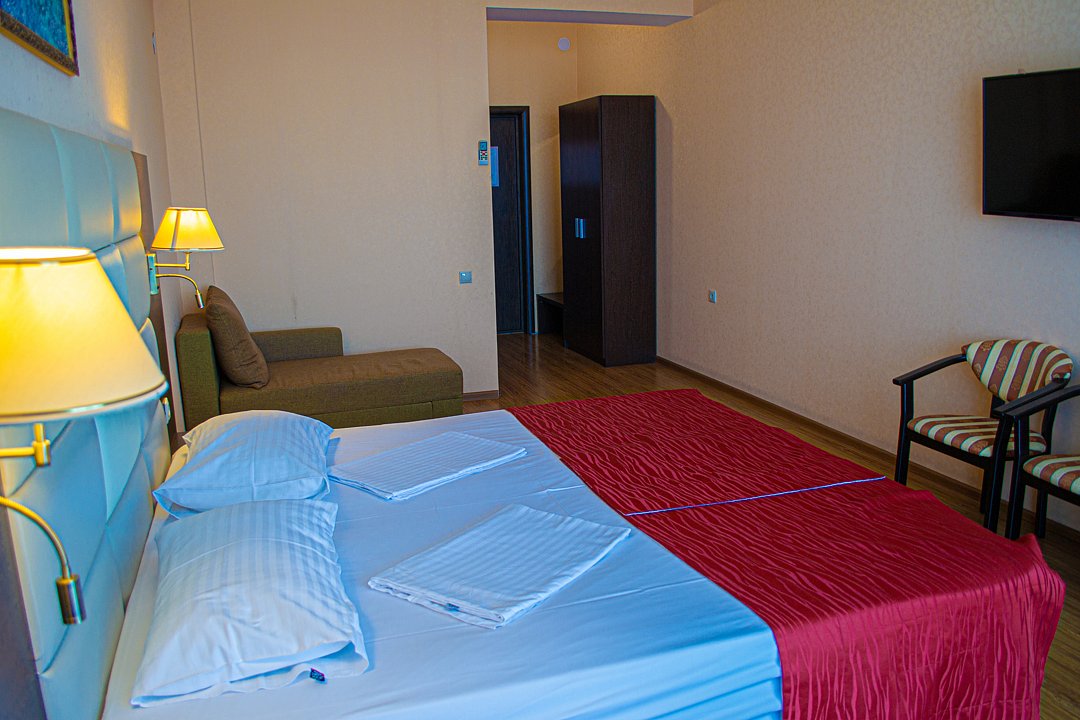 Стандартный 2-местный (с балконом, вид на горы)