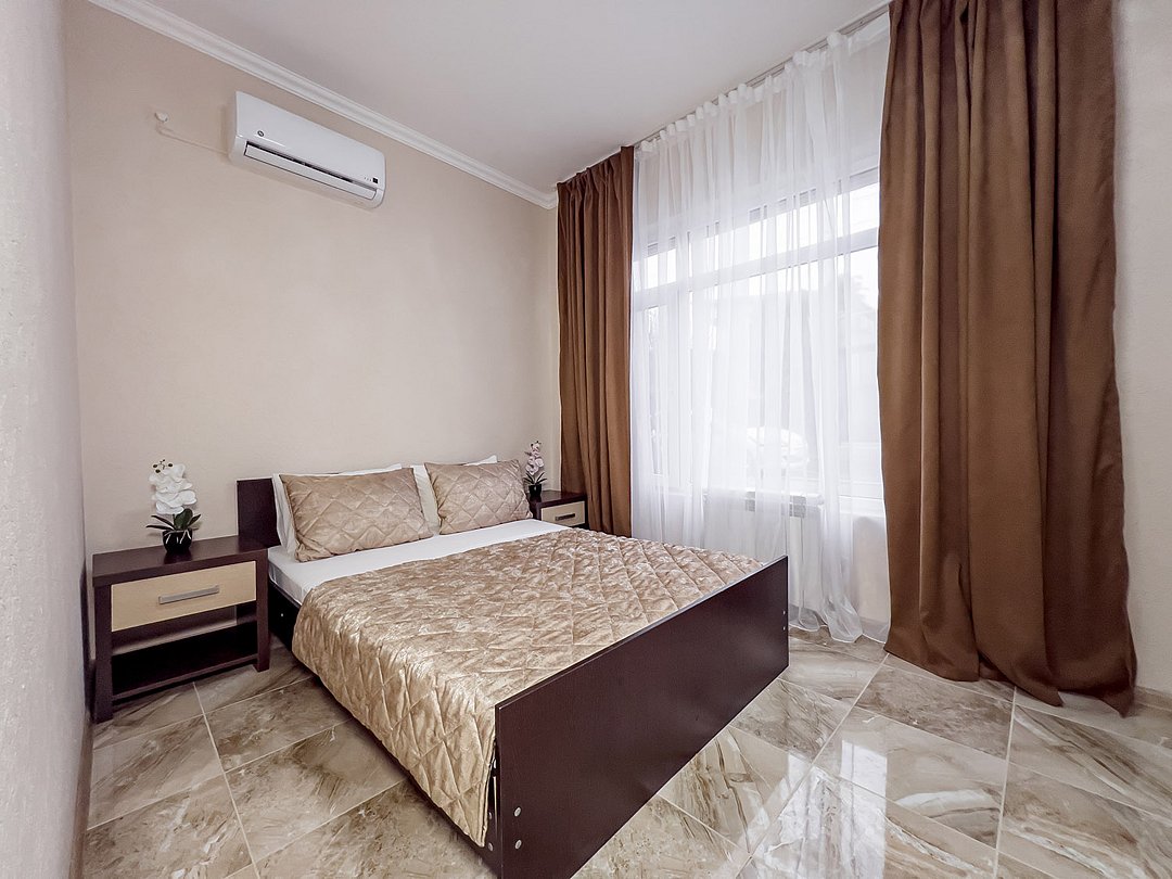 Апартаменты студия 4-местные 2-комнатные с кухней