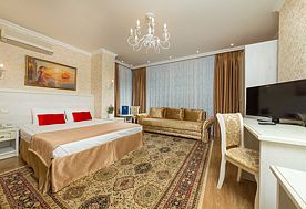 1-мест. (разм. в 2-мест.) комфорт, Отель Богемания, Анапа