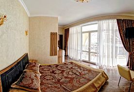 1-мест. (разм. в 2-мест.) станд. катег. А, Отель Александрия, Ялта