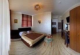 1-мест. (разм. в 2-мест.) станд. улучш., Отель Александрия, Ялта