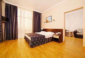 1-мест. (разм. в 2-мест.) 2-комн. люкс, Отель Эмеральд, Витязево