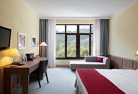 1-мест. (разм. в 2-мест.) станд. (вид на реку), Гостиница Golden Tulip Rosa Khutor, Эстосадок
