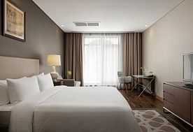 2-мест. улучш. апарт. 1 спальня, Отель Sochi Marriott Krasnaya Polyana, Красная поляна