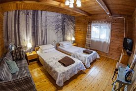 Дом 2-мест Кедровый люкс, Санаторий Крона, Бердск