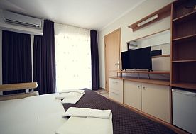 1-мест. (разм. в 2-мест.) станд., Отель Фламинго, Партенит