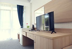 1-мест. (разм. в 2-мест.) студия, Отель Фламинго, Партенит