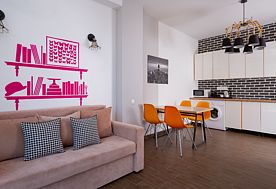 3-мест. Family Room with balcony (в таунхаусе), Отель Beton Brut , Анапа