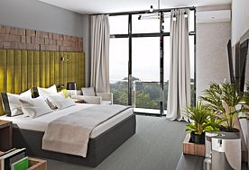 1-мест. (разм. в 2-мест.) Mini-suite (в таунхаусе), Отель Beton Brut , Анапа