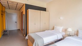 1-мест. (разм. в 2-мест.) станд. с балк., Отель Riders Lodge, Красная поляна
