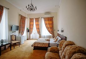 1-мест. (разм. в 2-мест.) студио (большая кровать), Пансионат Шаляпинъ, Кисловодск