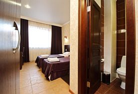 1-мест. (разм. в 2-мест.) станд. без балк., Отель Rich House, Геленджик
