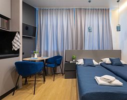 Стандарт с 2 раздельными кроватями, Апартаменты Port Comfort on Ligovskiy, Санкт-Петербург