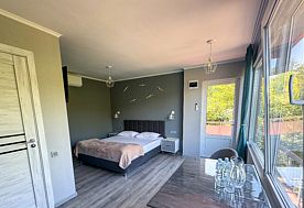 1-мест. (разм. в 2-мест.) глэмпинг комфорт без балкона, Парк-отель Озеро Дивное, Лазаревское