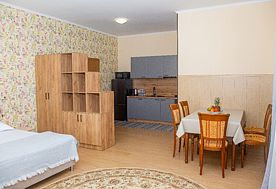 3-мест. (разм. в 4-мест.) семейная вилла, Парк-отель Озеро Дивное, Лазаревское