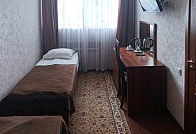 1-мест. (разм. в 2-мест.) эконом твин, Отель АМИРА Парк, Кисловодск